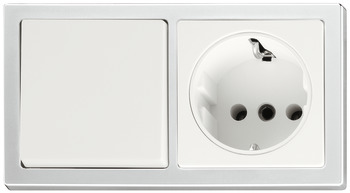 Interruptor y enchufe, set de montaje con conector SV16, 230 V