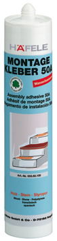 Adhesivo para montaje,Häfele, adhesivo de dispersión