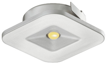 Lámpara para empotrar,cuadrada, LED 4007 – Loox, plástico, 350 mA
