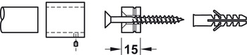 soporte para barra de armario,Para barra de armario redonda Ø 30 mm