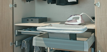 Tabla de planchar, Häfele ironfix, montaje en cajón