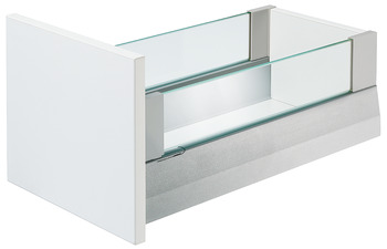 Panel de cristal, Para Häfele Matrix Box P sistema de guías para laterales de cajón