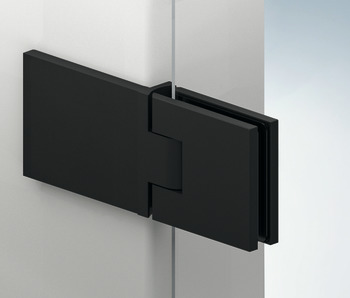 Bisagra para puerta de sauna, Para unión pared-cristal, capacidad de carga hasta 30 kg, ajustable, accesorios de puerta para saunas