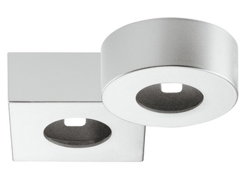 Caja para montaje bajo estante, Para Häfele Loox y Häfele Loox5 LED de diámetro del taladro 35 mm