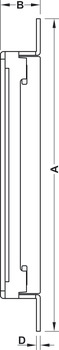Elemento receptor, para bisagra oculta SimonSWerk TECTUS TE 240/340/525/526/540/541/640/645 3D (A8) SZ (SZ/1)