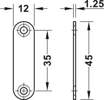 Cierre magnético, fuerza adherente 3,0–4,0/4,0–5,0 kg, para atornillar, rectilíneo