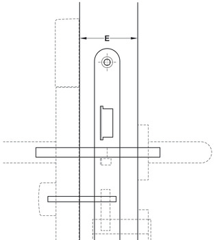 Juego de tornillos, para la unión del módulo exterior/ módulo interior y pomo giratorio