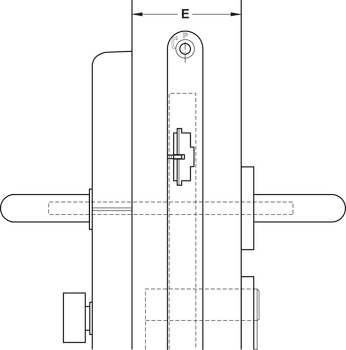 Tornillos de montaje, para terminal de puerta DT 400 Dialock