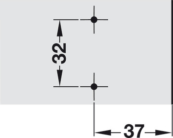 Cuña angular, –5°, 6 mm, Clip/Clip Top, para colocar por debajo en aplicaciones angulares