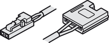 Cable de alimentación, Para banda LED Häfele Loox 24 V 12 mm