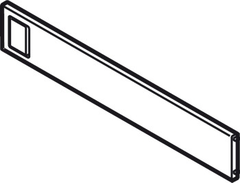 divisor transversal, Blum Legrabox Ambia Line diseño de acero