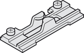 Elemento de retención intermedio, para montar en carril guía, 33 x 90 mm (ancho x longitud)