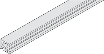 Perfil para marco de aluminio, para la confección del marco de aluminio