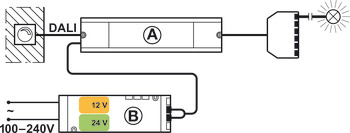 Interface de atenuación, interface-atenuador 1 canal 12 V