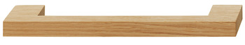 Tirador para mueble, tirador en forma de D de madera, canteado