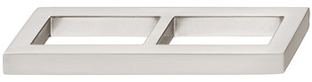 Tirador para mueble, tirador con asa horizontal de fundición de zinc, ancho 104 mm, rectilíneo