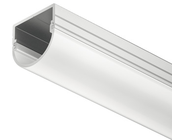 Perfil inferior de aluminio, para tiras LED