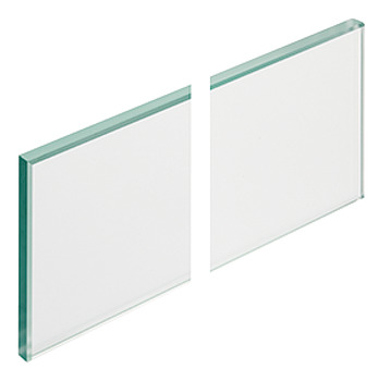 Panel de cristal, Para Häfele Matrix Box P sistema de guías para laterales de cajón