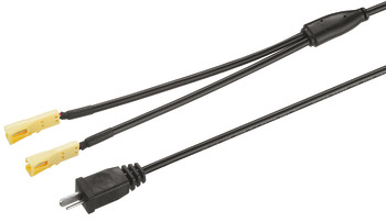Cable de alimentación, Para fuente de alimentación con enchufe 12 V Häfele Loox 