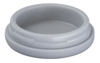 Deslizador de plástico, redonda, para presionar Ø 20–50 mm