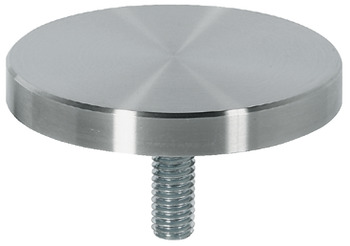Placa de fijación para mesa de cristal, para diámetro de tablero de la mesa hasta 1000 mm