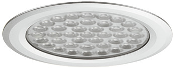Lámpara para embutir, redonda, LED 1057, plástico, 12 V