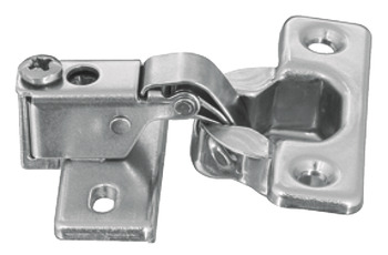 Bisagra con brazo corto, para puertas giratorias estrechas desde 14 mm de grosor de puerta