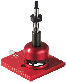 Dispositivo para taladrar, Häfele Red Jig, para bisagras de cazoleta 35 mm, medida del taladro 48/6