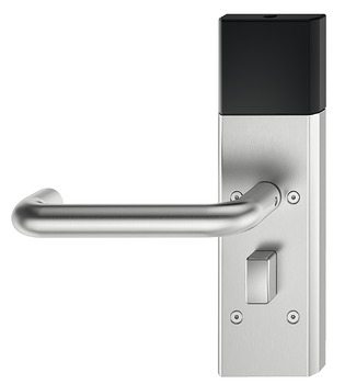 Set de terminal de puerta, Häfele Dialock DT 710 con interface Bluetooth abierta SPK, para puertas de interior/puerta de habitación de huéspedes, con pomo giratorio