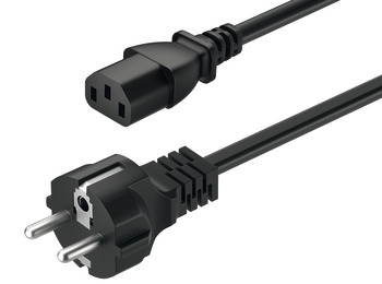 Cable de alimentación, Enchufe para dispositivos en frío para entrada C14 250 V