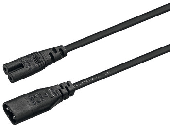 Cable de prolongación, Para pequeños aparatos con entrada C8 250 V