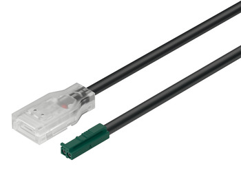 Cable de alimentación, Para banda de silicona LED Häfele Loox5 24 V 8 mm de 2 polos (monocromo o multi-blanco tecnología de 2 hilos)