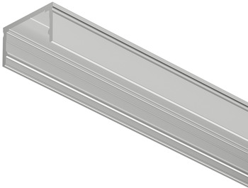Perfil para montaje bajo estantes de diseño, Perfil 4107 para bandas LED 8 mm