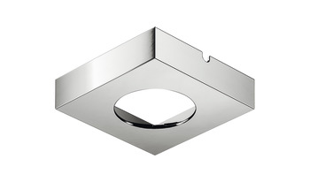Caja para montaje bajo estante, Para módulo de lámpara Häfele Loox5 diámetro del taladro 58 mm de acero