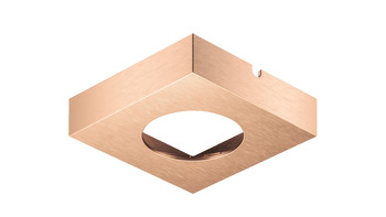 Caja para montaje bajo estante, Para módulo de lámpara Häfele Loox5 diámetro del taladro 58 mm de acero