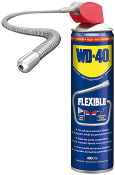 Con aceite multifunción, WD-40, flexible