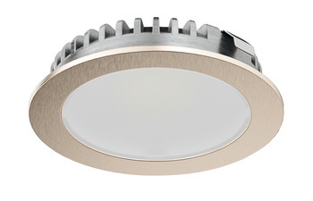 Lámpara para embutir y para montaje bajo estantes, Häfele Loox5 LED 2094 12 V diámetro del taladro 58 mm aluminio