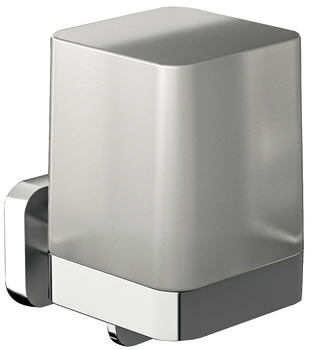 Dispensador de jabón, Serie Quatt, para pegar o taladrar